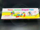 Three Section Big Size Building Block Train | Wooden Hauling  Towering Train | Educational Toys for Kids